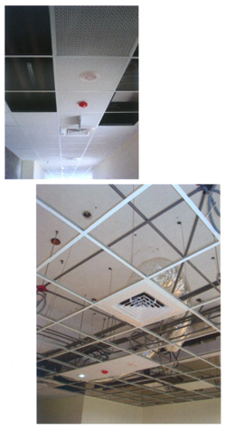 Ceiling suspension grid