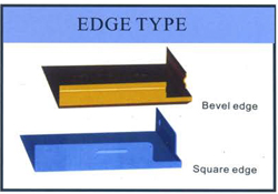 Metal Ceiling tile Edge type
