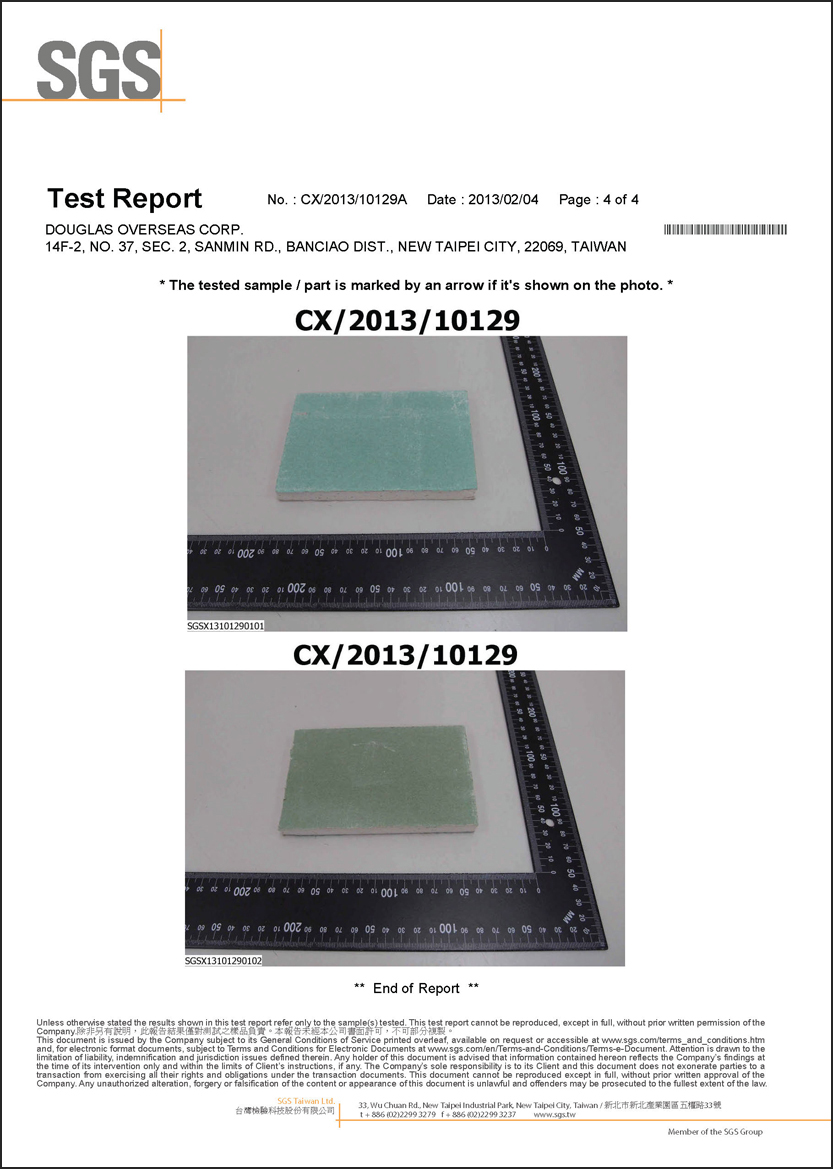 2013-02-Non Asbestos, Strontium Sulfide - Douglas